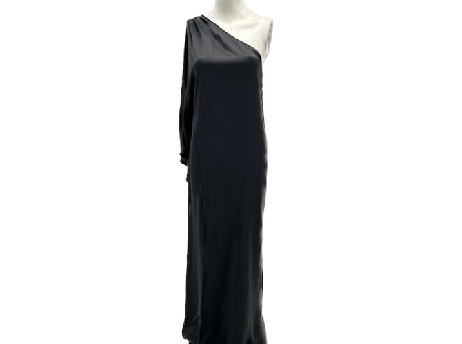 Autre Marque OUD PARIS  Dresses T.International L Silk Black  ref.1132165