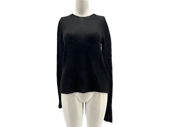 Autre Marque Low Classic hauts T.International S Polyester Noir