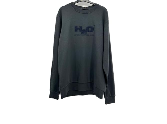 Autre Marque Non Signé / Unsigned knitwear & sweatshirts T.International M Cotton Grey  ref.1132188