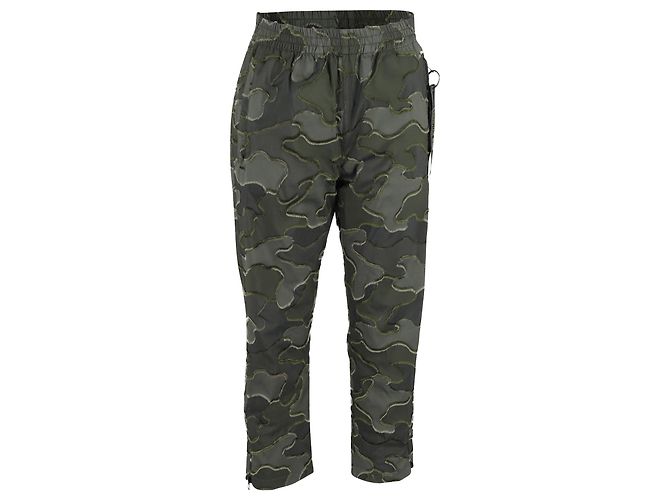 Dior Camouflage-Hose mit elastischem Bund aus grünem Polyester