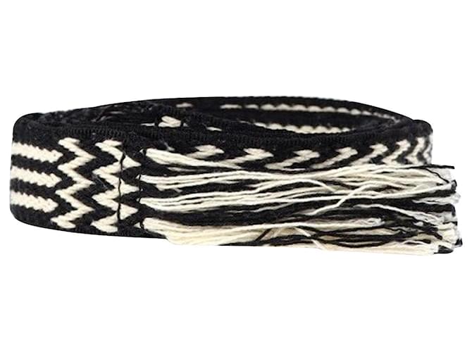 Etro Braided Fringed Belt in Multicolor Canvas Multiple colors Cloth  ref.1132343
