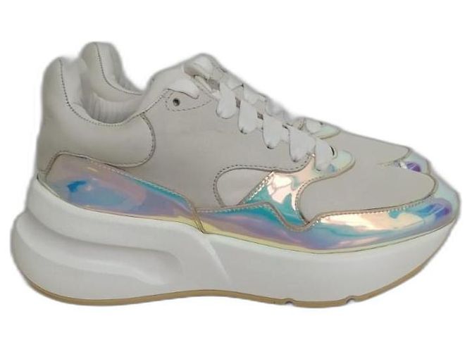 Alexander Mcqueen Sneaker Leder Creme
