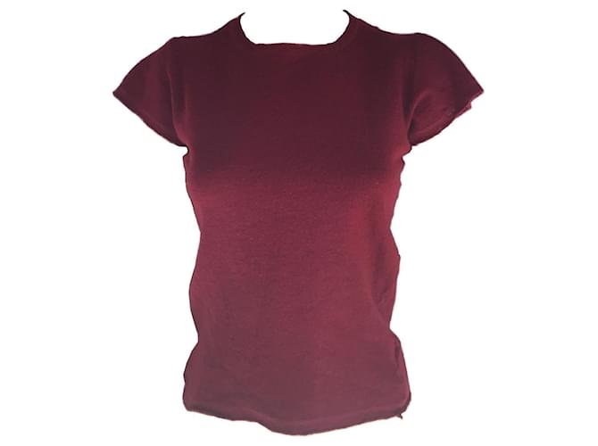 Comme Des Garcons Tops Red Wool  ref.1132416