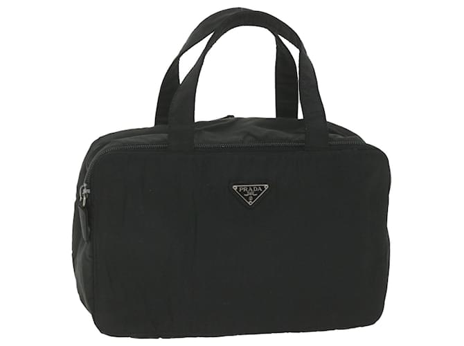 PRADA Hand Bag Nylon Black Auth bs9917  ref.1132436