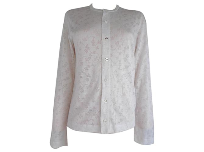 Comme Des Garcons Tops White Polyester  ref.1132649