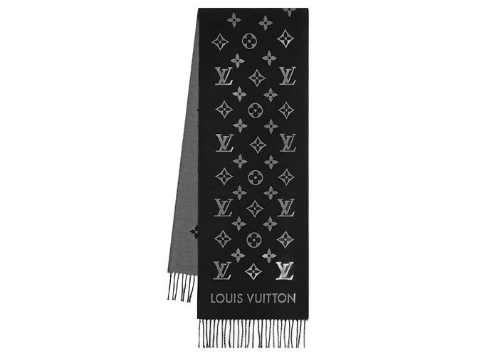 Louis Vuitton Sciarpa LV All About MNG nera Nero