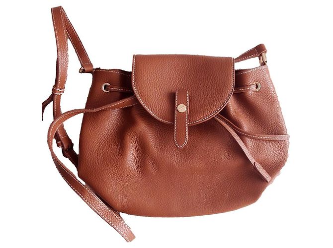 Lk Bennett Bolsa de couro marrom L.K.Bennett