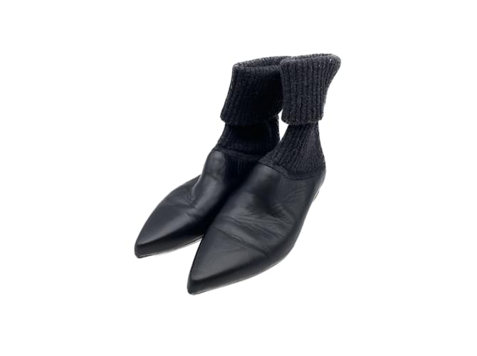 GABRIELA HEARST  Ankle boots T.eu 39 leather Black  ref.1133034