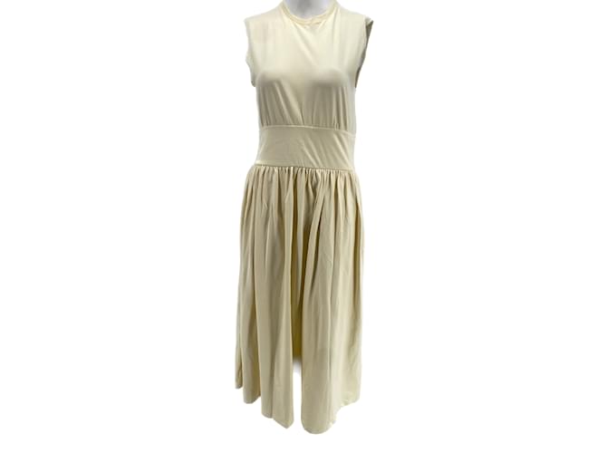 Totême TOTEME Vestidos T.Internacional M Algodón Beige  ref.1133042