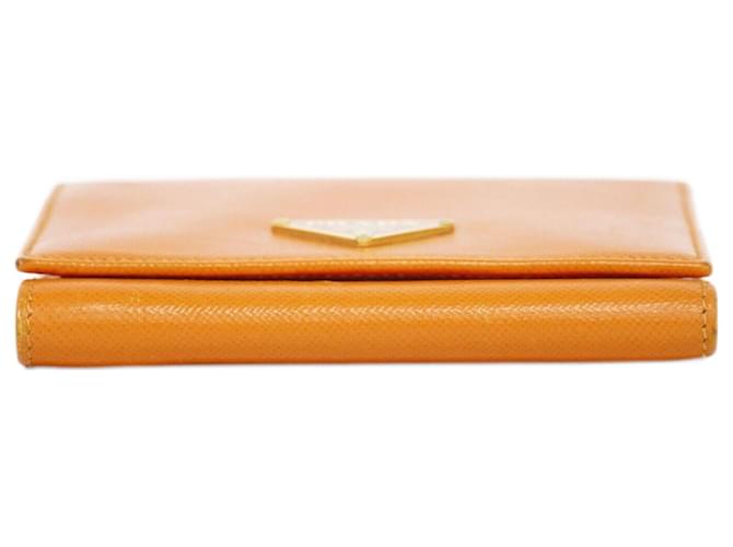 Prada Orange Leather  ref.1133192