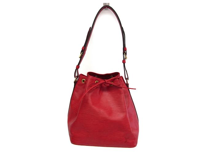 Louis Vuitton Noe Red Leather  ref.1133202