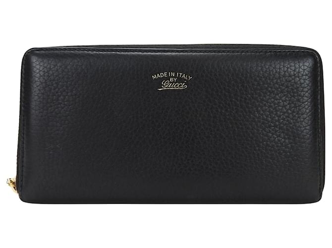 Gucci Bamboo Black Leather  ref.1133513