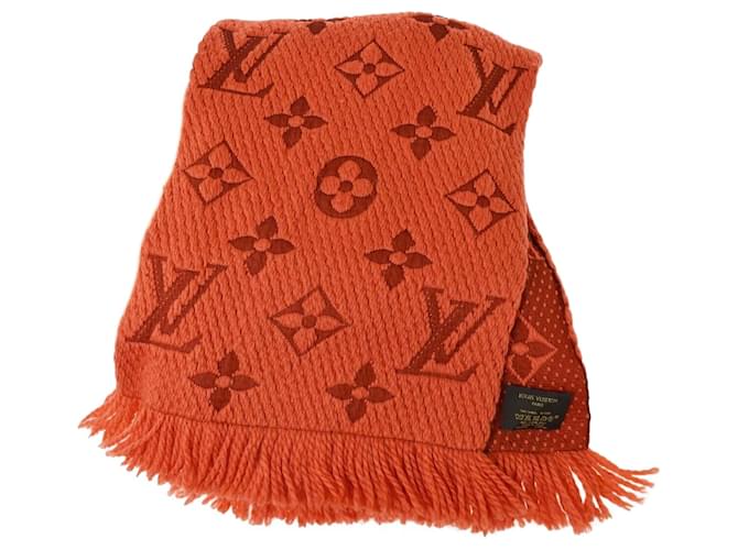 Louis Vuitton Logomania Orange Wool  ref.1133532
