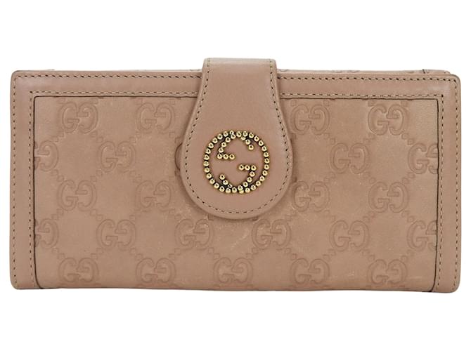 gucci Pink Leather  ref.1133543