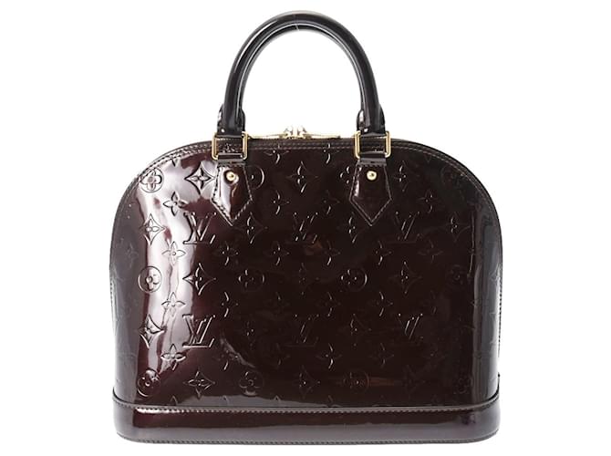 Louis Vuitton Alma Red Patent leather  ref.1133576