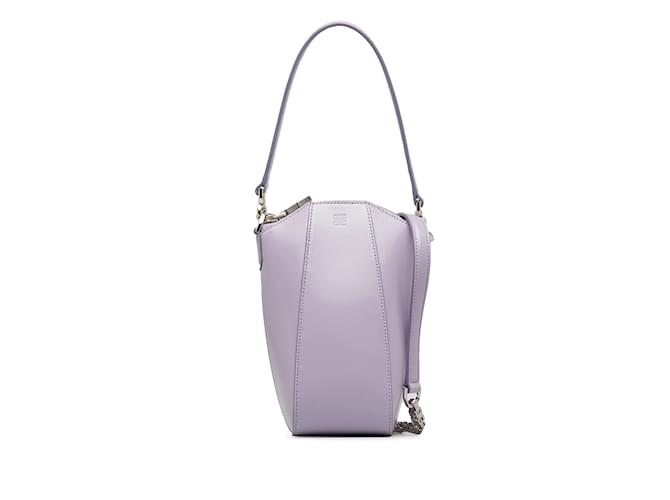 Bolso satchel Antigona vertical mini morado de Givenchy Púrpura Cuero  ref.1133673