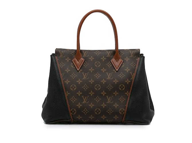 Braune W PM-Tasche mit Louis Vuitton-Monogramm Leder  ref.1133975