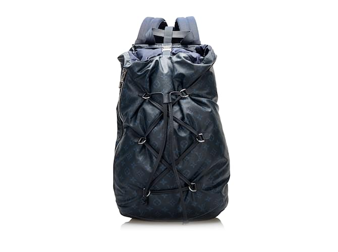 Blue Louis Vuitton Monogram Cobalt Ultralight Backpack Cloth  ref.1134191