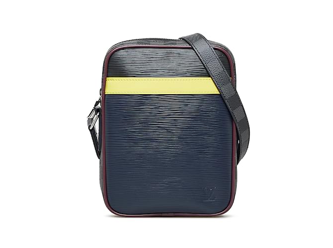 Black Louis Vuitton Epi Danube Crossbody Bag Leather  ref.1134271