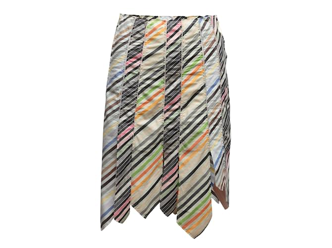 Vintage Multicolorido Paul Smith 1993-1994 Saia de gravata tamanho IT 40 Multicor Sintético  ref.1134674