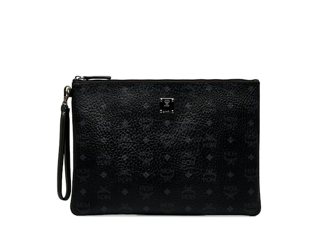 Mcm black clutch outlet bag