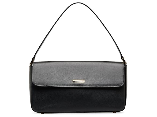 Black Burberry Leather Shoulder Bag  ref.1135214