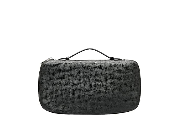 Black Louis Vuitton Taiga Atoll Organizer Leather  ref.1135259