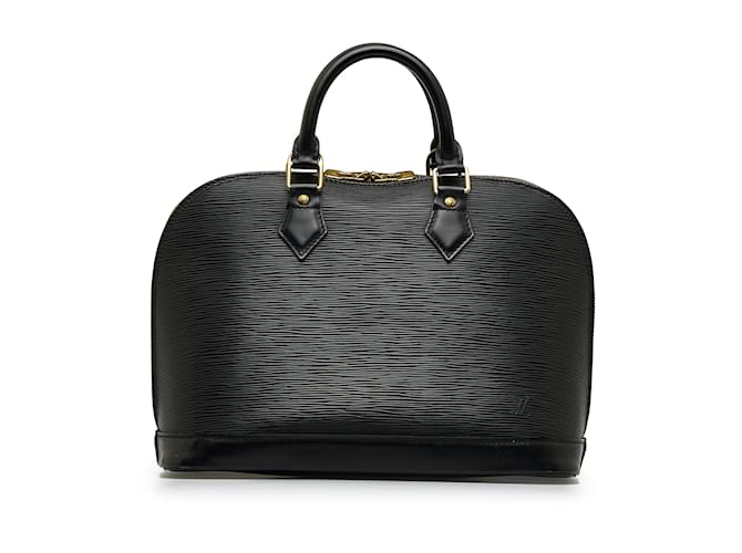 Black Louis Vuitton Epi Alma PM Handbag Leather  ref.1135715