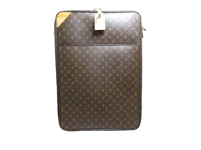 Pegase con monograma de Louis Vuitton marrón 60 Bolsa de viaje Castaño Cuero  ref.1135789
