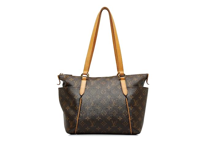 Brown Louis Vuitton Monogram Totally PM Tote Bag Leather  ref.1135843