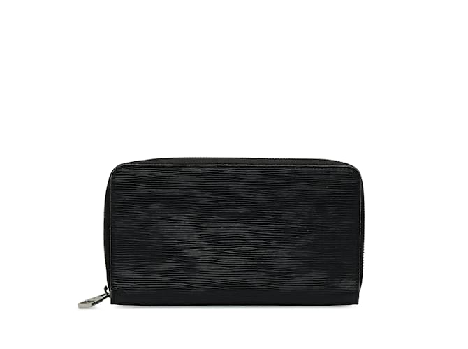 Black Louis Vuitton Epi Zippy Long Wallet Leather  ref.1136111