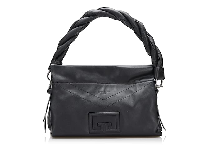 Black Givenchy Medium ID93 handbag Leather  ref.1136960