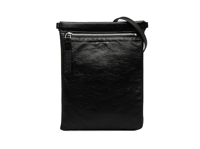 Black Saint Laurent Leather Crossbody Bag  ref.1137077