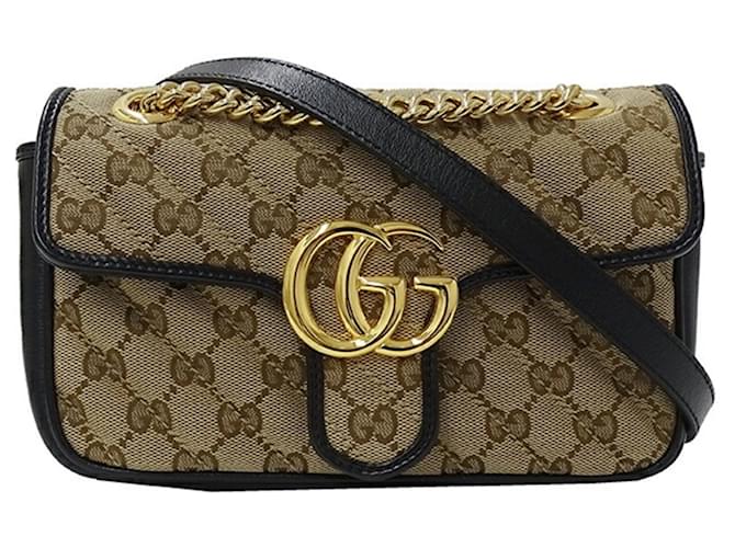 Gucci GG Marmont Beige Cloth  ref.1137602