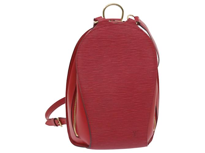 LOUIS VUITTON Epi Mabillon Backpack Castilian Red M52237 LV Auth 59150 Leather  ref.1137653
