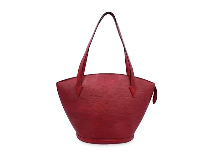 Louis Vuitton Vintage Epi Red Leather Saint Jacques GM Tote Bag  ref.1137936