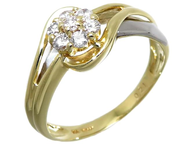 & Other Stories 18K Diamond Ring Dourado Metal  ref.1137977