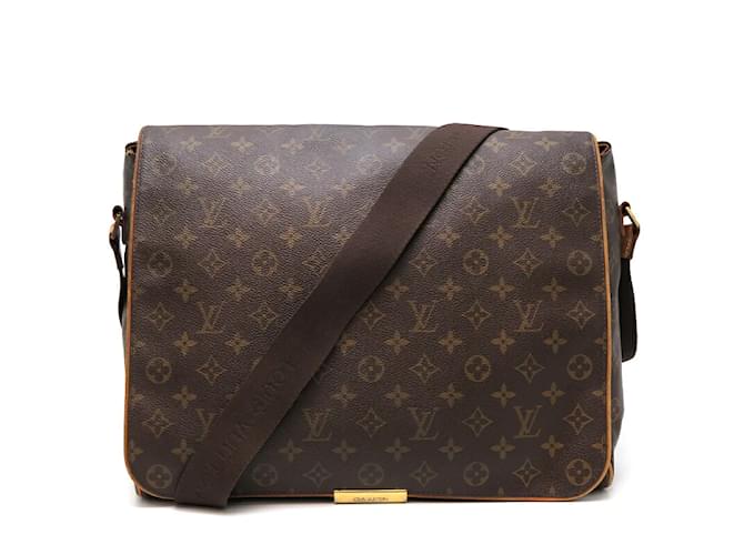 Louis Vuitton Monogram Abbesses Messenger Bag M45257（） Brown Cloth  ref.1138001