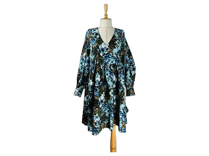 Vestido Stella floral de algodón Gestuz Multicolor