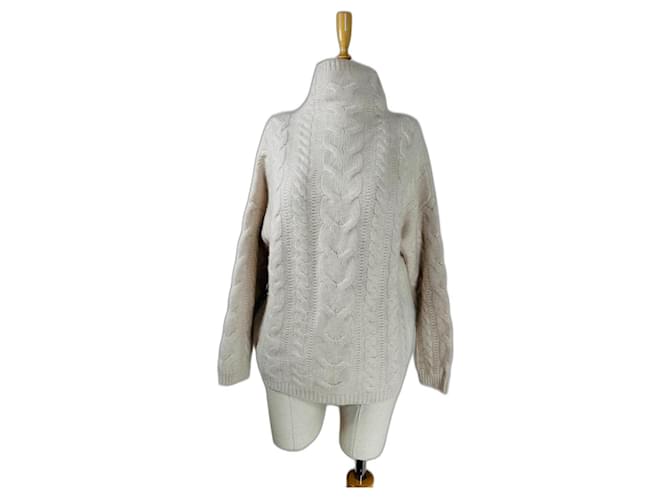 Autre Marque Knitwear White Cashmere  ref.1138074