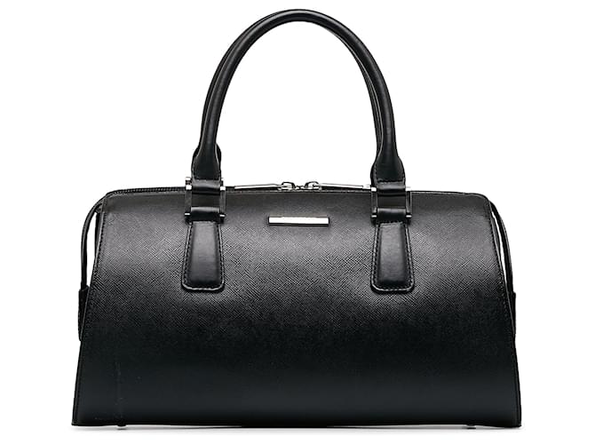 Burberry Black Leather Handbag Pony-style calfskin  ref.1138143