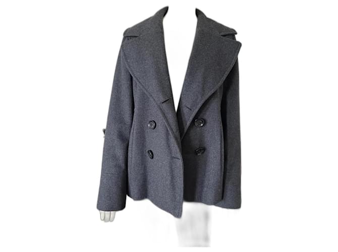 Michael Kors Coats, Outerwear Grey Wool  ref.1138186