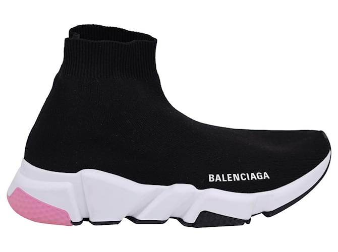Balenciaga Speed Trainers in Black Polyester  ref.1138291