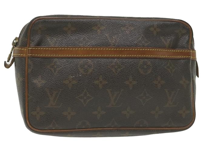 Louis Vuitton Monogram Compiegne 23 Clutch Bag M51847 LV Auth bs9803 Cloth  ref.1138595