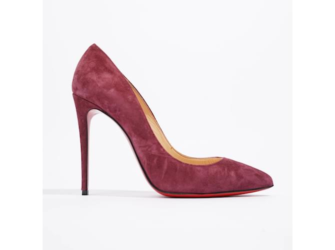 Christian louboutin pigalle outlet follies 100 suede pumps