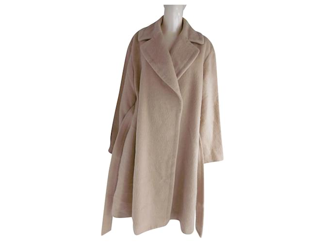 Junko Shimada Coats, Outerwear Beige Wool  ref.1141687