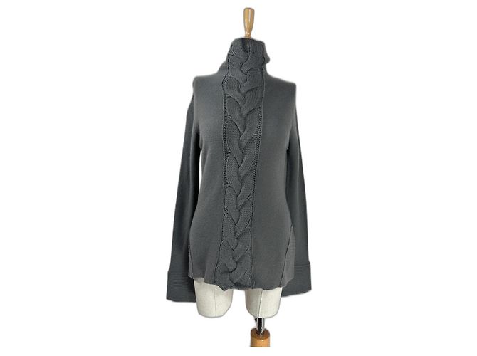 Lamberto Losani Kaschmirpullover Grau XL 