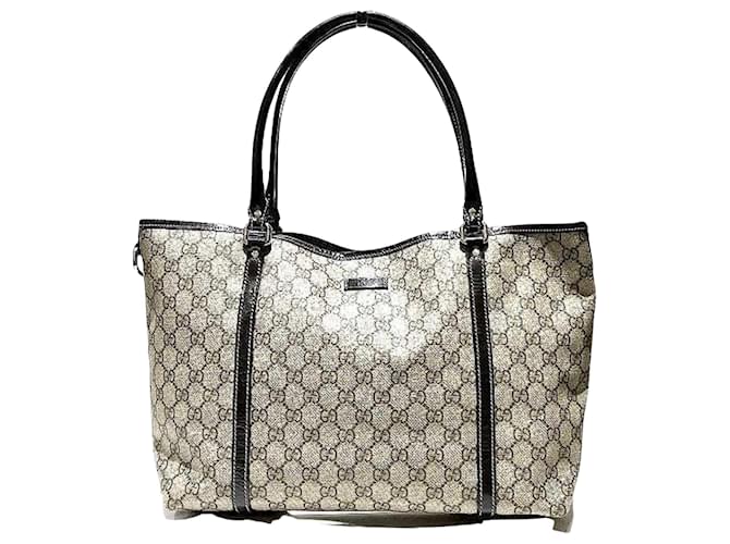Gucci Cabas Grey Leather  ref.1141892
