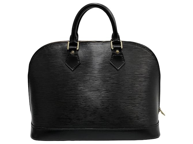 Louis Vuitton Alma Black Leather  ref.1141918