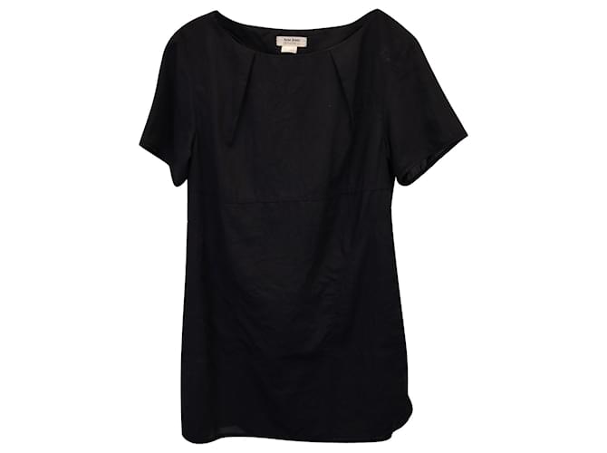 Acne Studios Short-Sleeve Top in Black Polyester  ref.1142075